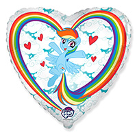 Шарик 45см Пони в облаках