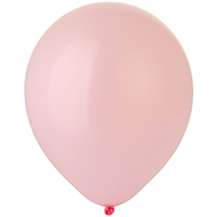 Шары 30см макарун розовые Весёлая Затея