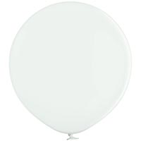 Белая Шар 60см, цвет 002 Пастель White 1109-0441