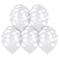 Детские Грёзы Шары с рисунком 36см Облака Шары 1103-3073