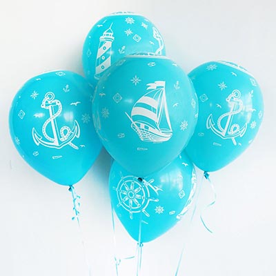Шарики из латекса Шары 30см Морская