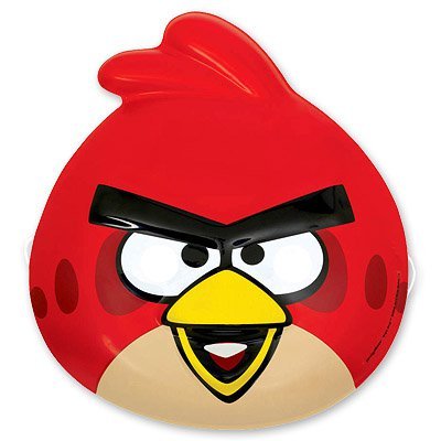Маски Angry Birds бумажные, 8 шт.