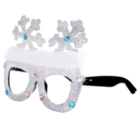Новый год Очки Снежинки блеск стразы 1501-7048