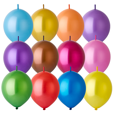 Многоцветное Ассорти Линколун 15см Металлик ассорти 1108-0301