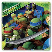 Черепашки-Ниндзя Тарелки большие Черепашки-Ниндзя, 25 см 1502-1275