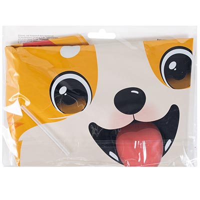 Шарики из фольги Шар фигура под воздух Собака Корги 66см