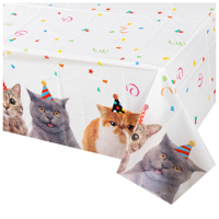 Скатерть п/э Котики фотогр 130х180см