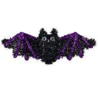 Вечеринка Хэллоуин Летучая мышь мишура подвесная 48х18см 1501-6979