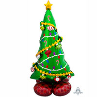 Шар напольный НГ Елочка