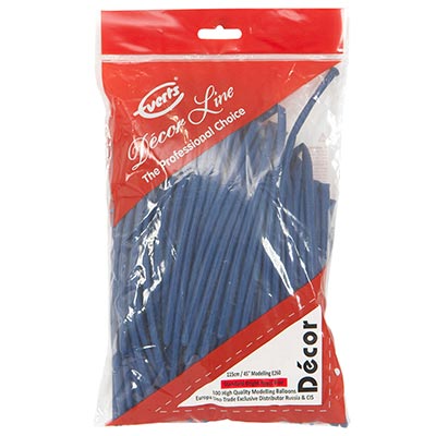 Шарики из латекса Шары синие Эвертс ШДМ 260Эв/173 Blue