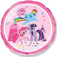 Шарик 45см Пони на прогулке