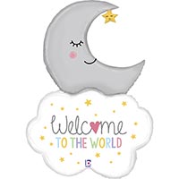 Шар фигура Welcome to the world Месяц