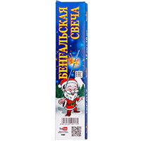 Свечи Бенгальские огни 17см 30сек 10шт