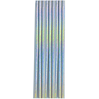 Перламутровая Трубочки д/коктейля блестящие Перламутр 1502-3510