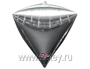 А 3D АЛМАЗ Б/РИС 17" Металлик Silver