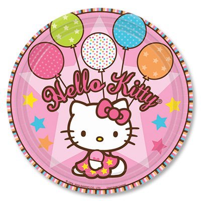 Тарелки Тарелки Hello Kitty 17см, 8шт