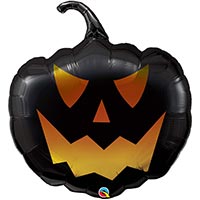 Шар фигура Тыква Джека черная