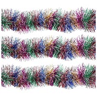 Новый год Гирлянда Мишура Радуга 9смХ2м 1505-2353