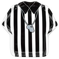 Тарелка пластиковая Майка Рефери 30см