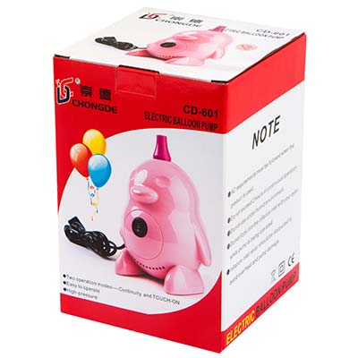 Компрессор для шаров Компрессор возд Пингвин розовый