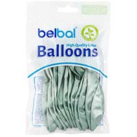 Зеленая Шарики 32см Хром светло-зелёный 12шт 1102-3022