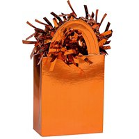 Грузик для шара Сумочка оранжевый 160гр