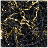 Вечеринка в стиле Black & Gold Наполнитель бумаж/фольг черн/золот 50гр 1509-1377