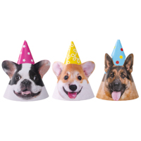 Колпаки Собачки фотографичные 6шт