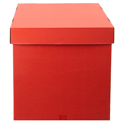Коробка для шаров красная, 60см