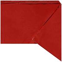 Красная Скатерть блестящая красная 130х180см 1502-4879