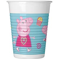 Стаканы пластик Свинка Пеппа 8шт