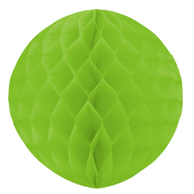 Декорации подвески Шар бумажный светло-зеленый 30см