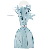 Голубая Грузик д/шара Конус голубой пастель 170г 1302-1653