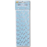 Горошек Трубочка д/кокт Горошек серебрян 12шт 1502-3089