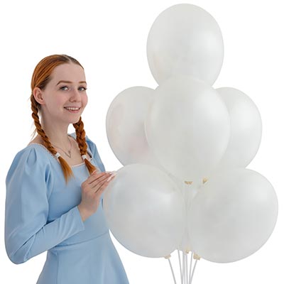 Шарики из латекса Шарик 32см, цвет 070 Металлик Pearl