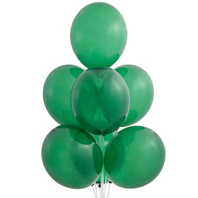 Шарики из латекса Шарик 32см, цвет 035 Кристалл Green