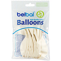 Шарики 32см, цвет 002 пастель White