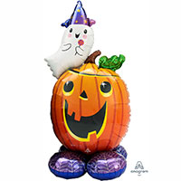 Шар фигура напольная Тыква, под воздух