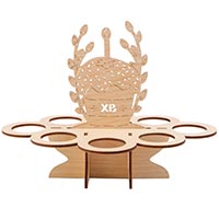  Подставка Пасхальная ХВ 8 яиц 16х22см 1502-6987