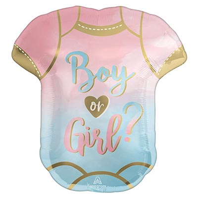 Мальчик или Девочка? Шар фигура Боди Boy or Girl? 60см 1207-4507