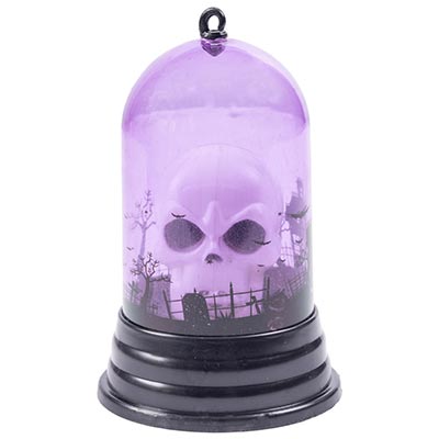 Светящиеся сувениры Фонарь светодиодный HWN Череп 10см/G
