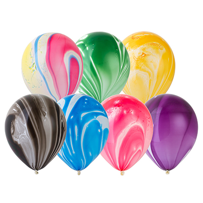 Мрамор Шары 30см мрамор ассорти Весёлая Затея 1102-2548