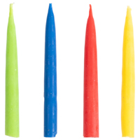 Торт Свечи для торта ЭКО ассорти, 12 штук 1502-4301