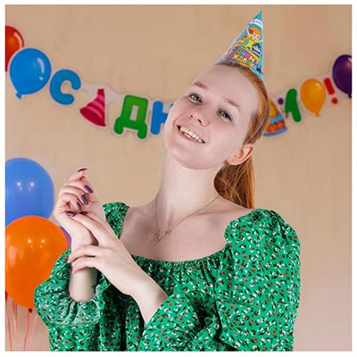 Головные уборы Колпак С ДР Простоквашино 6 шт