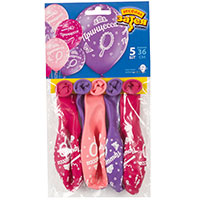 Шарики Принцесса 36см, 5шт