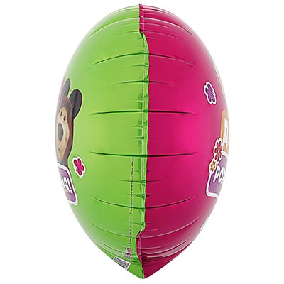 Шар круг 45см ДР Маша и Медведь