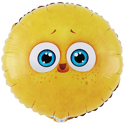 Шарики из фольги Шар круг 45см Цыпа голова