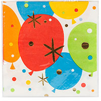 Шары Конфетти Салфетки малые Шары Конфетти, 6 шт 1502-4013