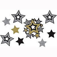 Голливуд Баннер-комплект Голливуд, 30 штук 1505-0867