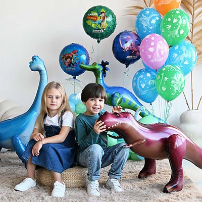 Шарики из фольги Шар под воздух Доктор Динозавров Шеф